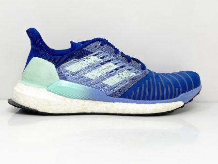 Adidas Womens Solar Boost BB6602 Blue Running Shoes Sneakers Size 7.5 Online now