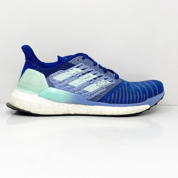 Adidas Womens Solar Boost BB6602 Blue Running Shoes Sneakers Size 7.5 Online now