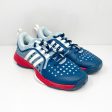 Adidas Womens Barricade Classic Bounce AQ2388 Blue Running Shoes Sneakers Sz 8 Discount