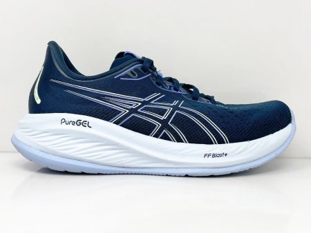 Asics Womens Gel Cumulus 26 1012B600 Blue Running Shoes Sneakers Size 8 W For Sale