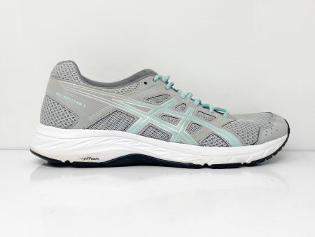 Asics Womens Gel Contend 5 1012A234 Gray Running Shoes Sneakers Size 9.5 Discount