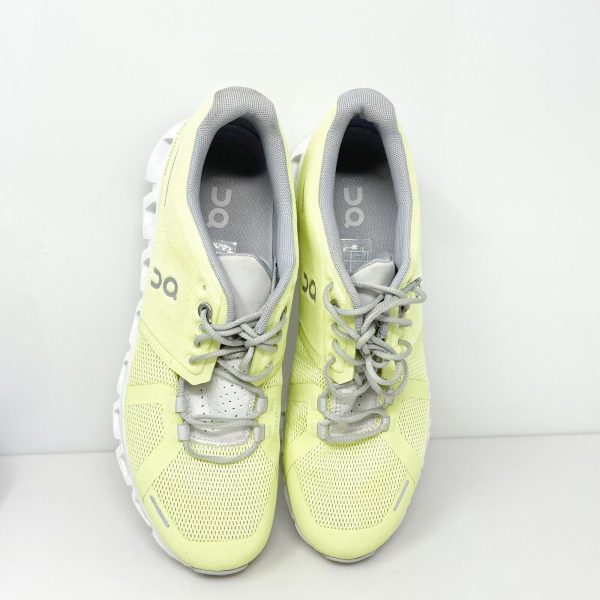 On Womens Cloud 5 Yellow Running Shoes Sneakers Size 8.5 For Sale