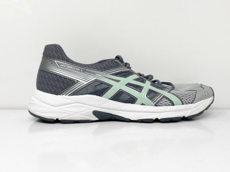 Asics Womens Gel Contend 4 T767N Gray Running Shoes Sneakers Size 8 D Fashion