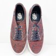 Vans Womens Off The Wall J0F4K Red Casual Shoes Sneakers Size 8 on Sale