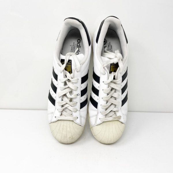 Adidas Womens Superstar C77153 White Casual Shoes Sneakers Size 9 Cheap