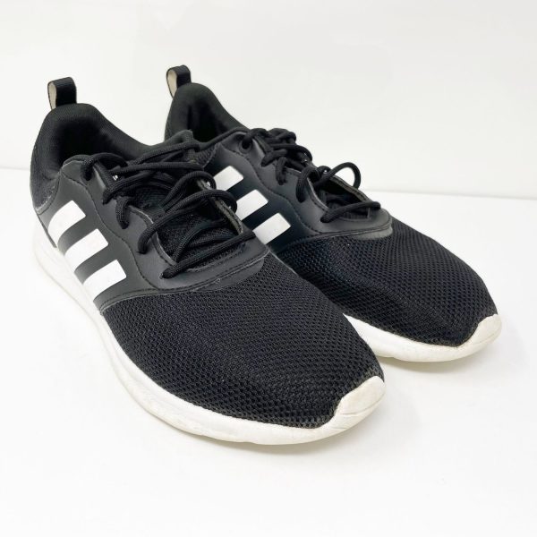 Adidas Womens QT Racer 2.0 FY8320 Black Running Shoes Sneakers Size 9 Sale