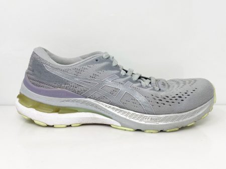 Asics Womens Gel Kayano 28 1012B047 Gray Running Shoes Sneakers Size 7 Online now