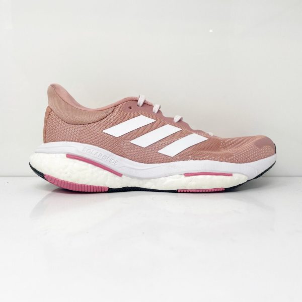 Adidas Womens Solarglide 5 GY8728 Pink Running Shoes Sneakers Size 8.5 Discount