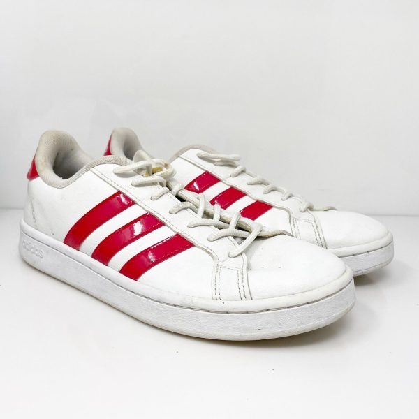 Adidas Womens Grand Court EE9688 White Casual Shoes Sneakers Size 9 For Discount