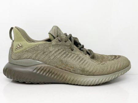 Adidas Mens Alphabounce CG4787 Green Running Shoes Sneakers Size 9.5 For Discount