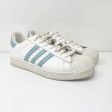 Adidas Womens Superstar 549883 White Casual Shoes Sneakers Size 7 Cheap