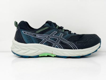 Asics Womens Gel Venture 9 1012B314 Black Running Shoes Sneakers Size 10.5 W Sale