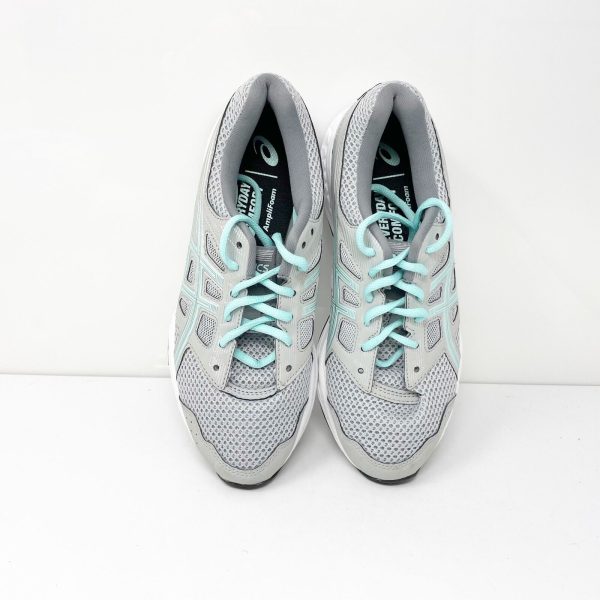 Asics Womens Gel Contend 5 1012A231 Gray Running Shoes Sneakers Size 6.5 W Online Sale