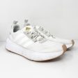 Adidas Womens Swift Run IG4715 White Running Shoes Sneakers Size 8 Fashion