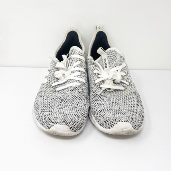 Adidas Womens Cloudfoam Pure DB0695 Gray Running Shoes Sneakers Size 9.5 Cheap