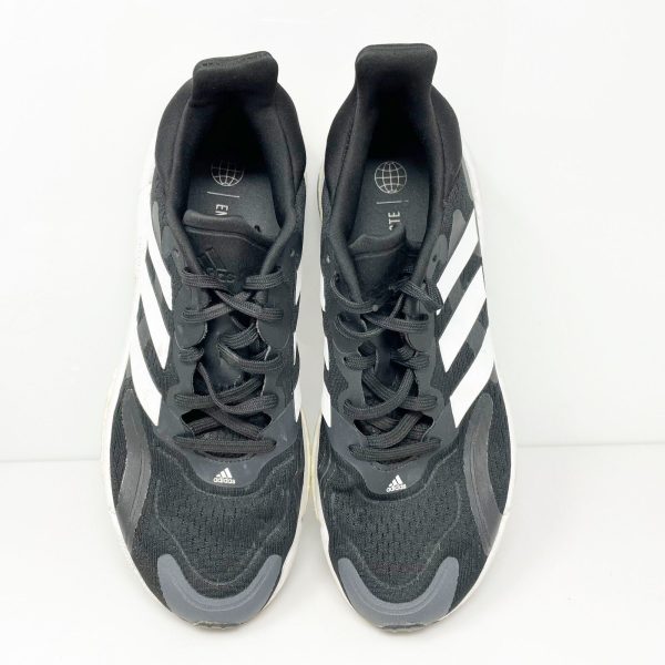 Adidas Womens Solar Boost 4 GX3044 Black Running Shoes Sneakers Size 9 on Sale