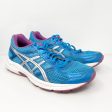 Asics Womens Gel Contend 4 T765N Blue Running Shoes Sneakers Size 8.5 Discount