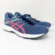 Asics Womens Gel Contend 6 1012A570 Blue Running Shoes Sneakers Size 11 For Discount