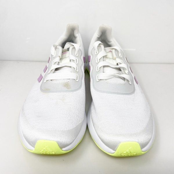 Adidas Womens QT Racer FY5675 White Running Shoes Sneakers Size 9 on Sale