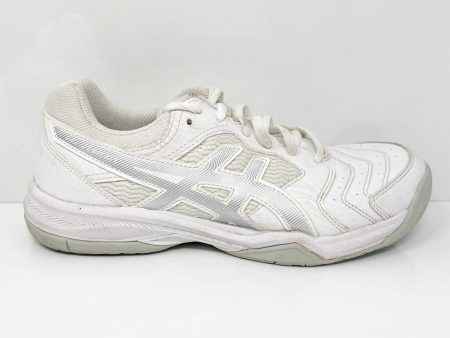 Asics Womens Gel Dedicate 6 1042A067 White Running Shoes Sneakers Size 8.5 Online Sale