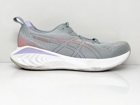 Asics Womens Gel Cumulus 25 1012B441 Gray Running Shoes Sneakers Size 10 Sale