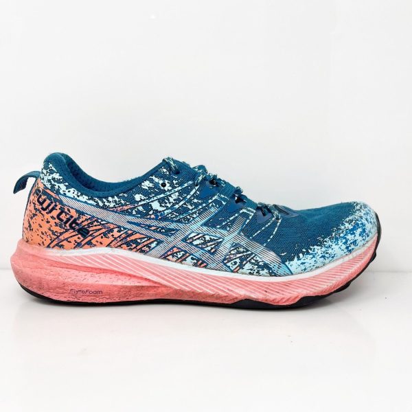 Asics Womens Fuji Lite 2 1012B066 Blue Running Shoes Sneakers Size 8.5 Fashion