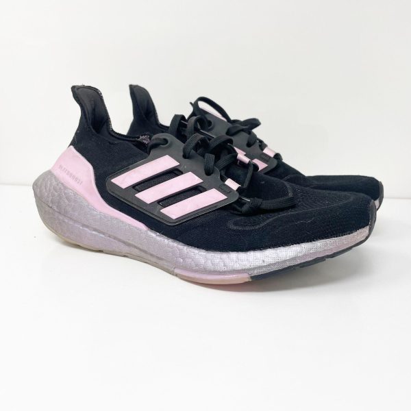 Adidas Womens Ultraboost 22 HP2480 Black Running Shoes Sneakers Size 8 Fashion