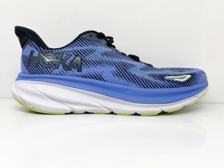 Hoka One One Womens Clifton 9 1127896 BCKS Blue Running Shoes Sneakers Size 7 B Cheap