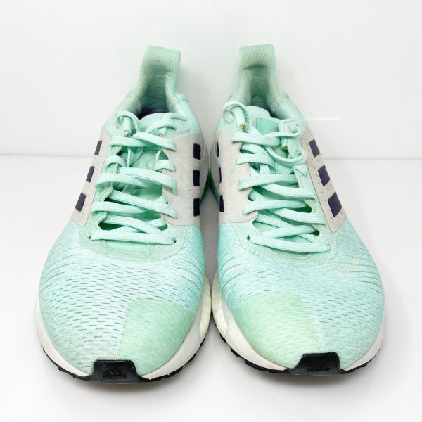 Adidas Womens Solar Glide ST B96308 Green Running Shoes Sneakers Size 10 Supply