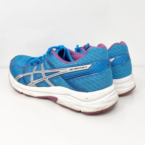 Asics Womens Gel Contend 4 T765N Blue Running Shoes Sneakers Size 8.5 Discount