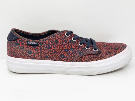 Vans Womens Off The Wall J0F4K Red Casual Shoes Sneakers Size 8 on Sale