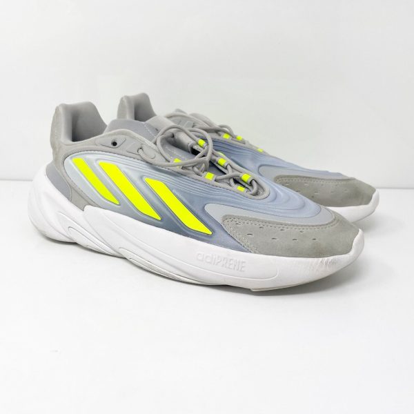 Adidas Womens Ozelia IE9524 Gray Running Shoes Sneakers Size 10 on Sale