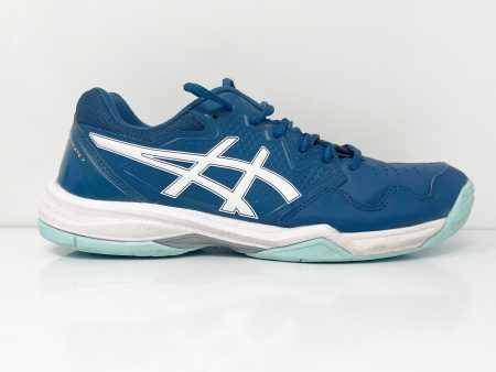 Asics Womens Gel Dedicate 7 1042A167 Blue Running Shoes Sneakers Size 9 Online Sale