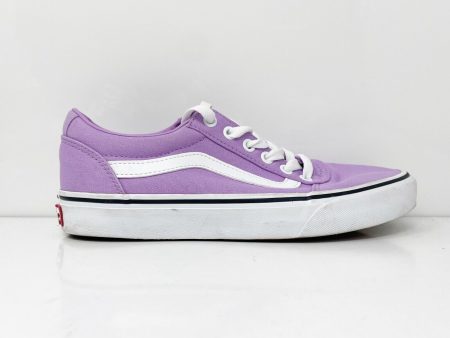 Vans Womens Ward 751505 Purple Casual Shoes Sneakers Size 8 For Cheap