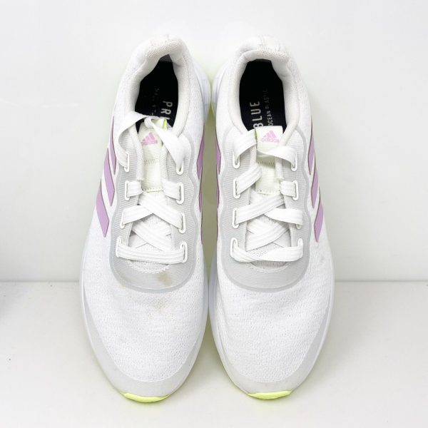 Adidas Womens QT Racer FY5675 White Running Shoes Sneakers Size 9 on Sale