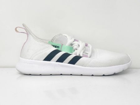 Adidas Womens Cloudfoam Pure 2.0 H03762 White Running Shoes Sneakers Size 8 Online now