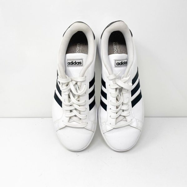 Adidas Womens Grand Court F36483 White Casual Shoes Sneakers Size 7.5 For Sale