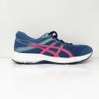 Asics Womens Gel Contend 6 1012A570 Blue Running Shoes Sneakers Size 11 For Discount