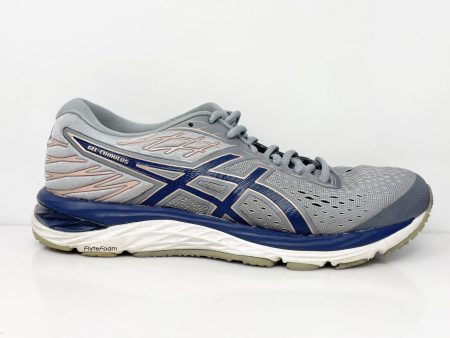 Asics Womens Gel Cumulus 21 1012A468 Gray Running Shoes Sneakers Size 8 Cheap