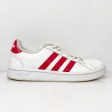 Adidas Womens Grand Court EE9688 White Casual Shoes Sneakers Size 9 For Discount