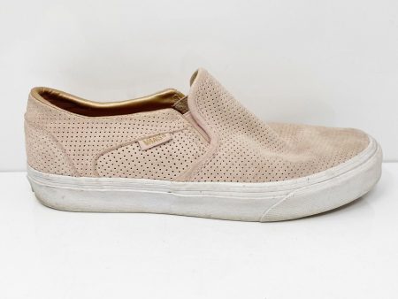 Vans Womens Off The Wall 721356 Gray Casual Shoes Sneakers Size 8 For Sale