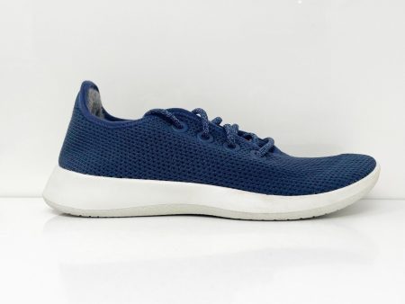 Allbirds Womens Tree Runners Blue Running Shoes Sneakers Size 10 For Discount