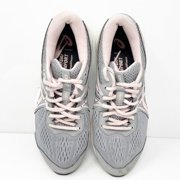 Asics Womens Gel Contend 7 1012A911 Gray Running Shoes Sneakers Size 7.5 Sale