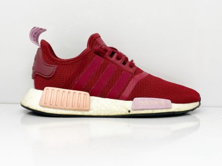 Adidas Womens NMD R1 B37646 Red Running Shoes Sneakers Size 7 on Sale