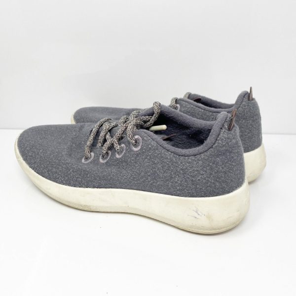 Allbirds Womens Wool Runner Mizzle 0721 NV1 Gray Running Shoes Sneakers Size 7 Hot on Sale