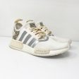 Adidas Womens NMD R1 FZ1018 White Running Shoes Sneakers Size 6.5 Hot on Sale