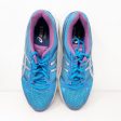 Asics Womens Gel Contend 4 T765N Blue Running Shoes Sneakers Size 8.5 Discount