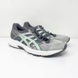 Asics Womens Gel Contend 4 T767N Gray Running Shoes Sneakers Size 8 D Fashion