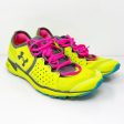 Under Armour Womens Micro G Mantis 12036757 Yellow Running Shoes Sneakers Sz 8.5 For Cheap