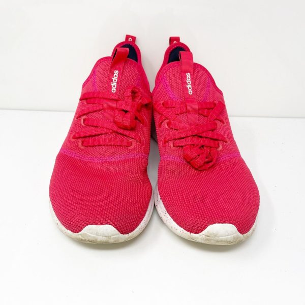 Adidas Womens CloudFoam Pure EF1188 Red Running Shoes Sneakers Size 11 Supply